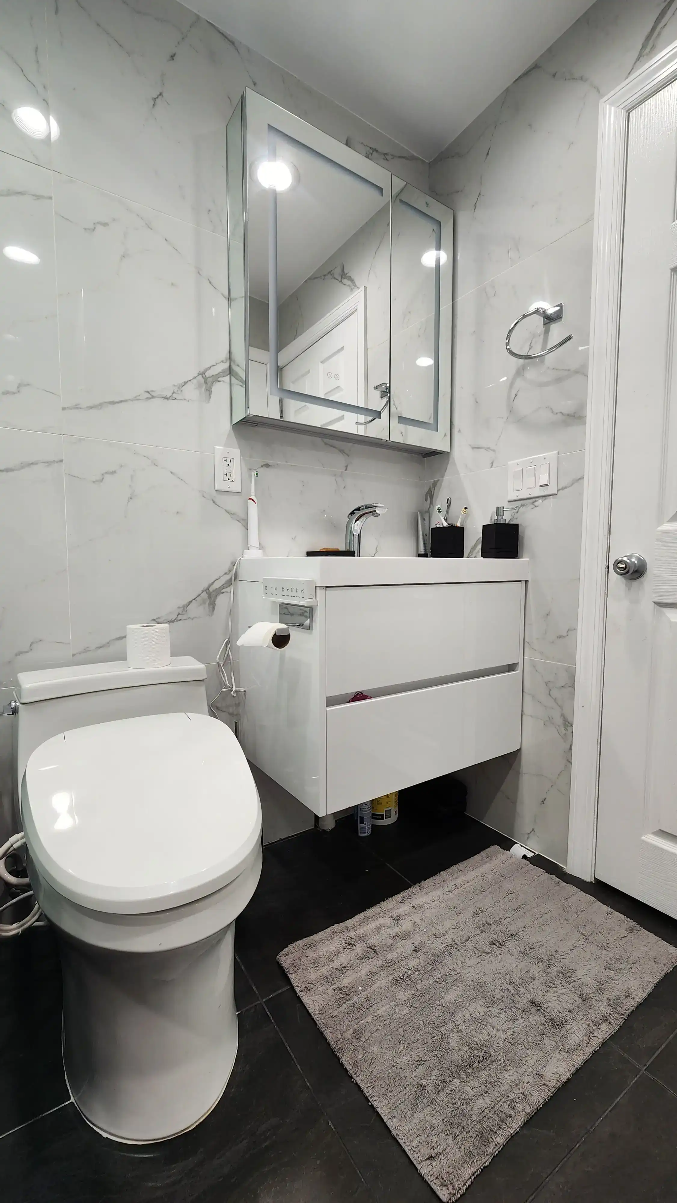 Friends Ln remodeling in Westbury